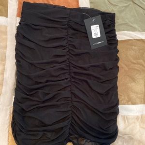 Black Mesh skirt